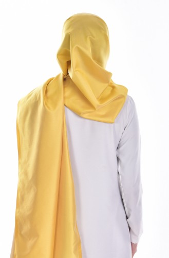 Lemon Yellow Shawl 12
