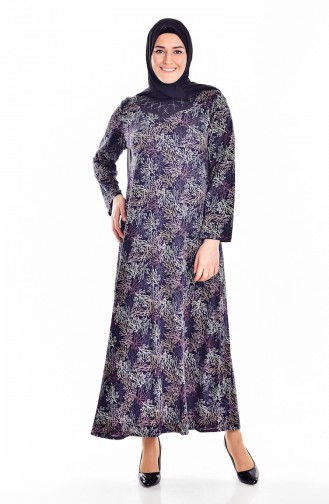 Black Hijab Dress 0111-01