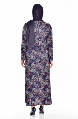 Black Hijab Dress 0111-01