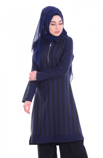 Navy Blue Tuniek 0108-01