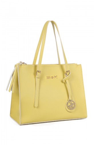 Beverly Hills Polo Club Women´s Shoulder Bag  650BHP0689-01 Yellow 650BHP0689