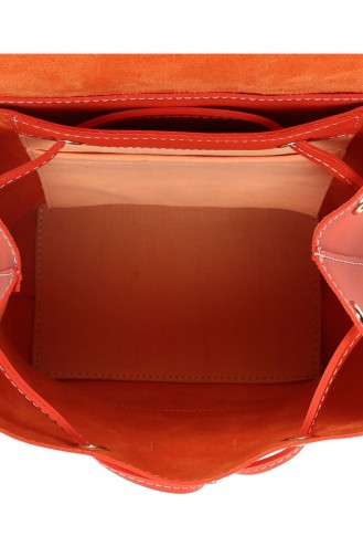 بيفرلي هيلز بولو كلوب حقيبة ظهر نسائية 650 BHP0696-01 لون برتقالي 650BHP0696