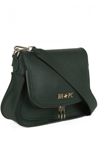 Beverly Hills Polo Club Women´s Shoulder Bag 650BHP0723-01 Green 650BHP0723