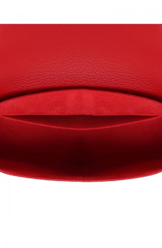 بيفرلي هيلز بولو كلوب حقيبة كتف نسائية 650 BHP0724-01 لون أحمر 650BHP0724