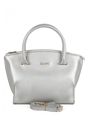 Beverly Hills Polo Club Women´s Handbag 650BHP0726-01 Silver 650BHP0726