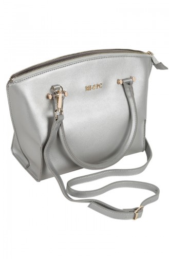 Beverly Hills Polo Club Women´s Handbag 650BHP0726-01 Silver 650BHP0726