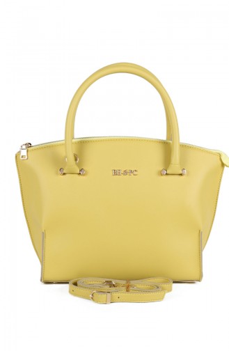 Beverly Hills Polo Club Women´s Handbag 650BHP0737-01 Yellow 650BHP0737