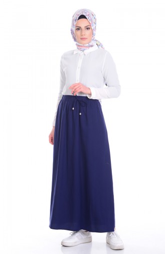 Navy Blue Skirt 1008-03