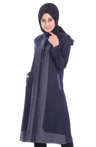 Jean Cape mit Taschen 6044-01 Dunkelblau 6044-01