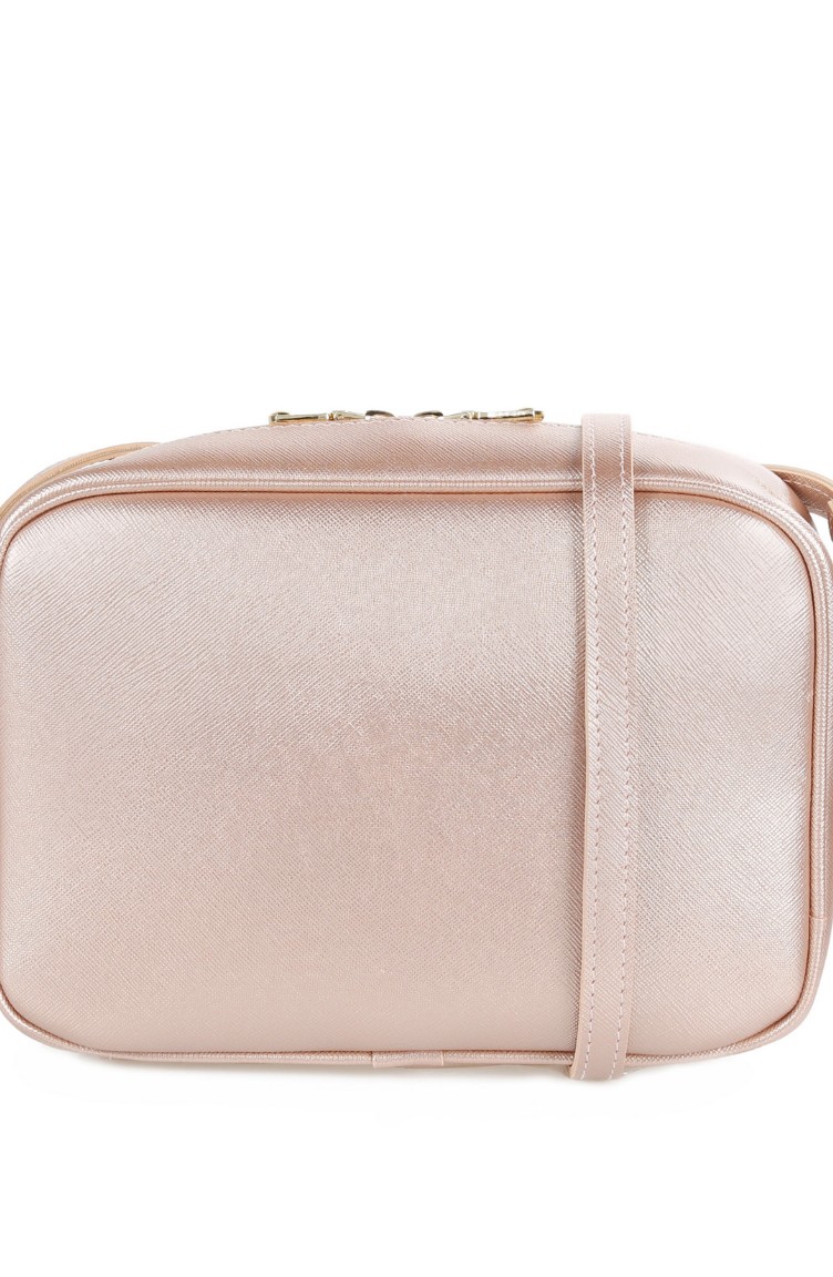 Sac à Main Laura Ashley En Cuir Souple Rose - Taille Small, Fermeture Aimant - Occasion Excellente état