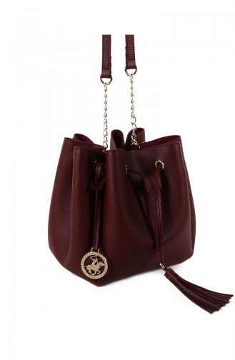 Beverly Hills Polo Club Women´s Shoulder Bag  650BHP0647-01 Claret Red 650BHP0647