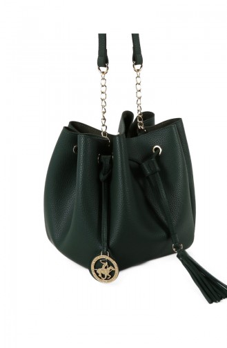 Beverly Hills Polo Club Women´s Shoulder Bag 650BHP0649-01 Green 650BHP0649