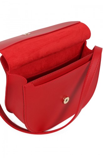 بيفرلي هيلز بولو كلوب حقيبة كتف نسائية 650 BHP0712-01 لون أحمر 650BHP0712