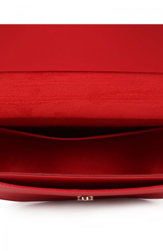 بيفرلي هيلز بولو كلوب حقيبة كتف نسائية 650 BHP0712-01 لون أحمر 650BHP0712