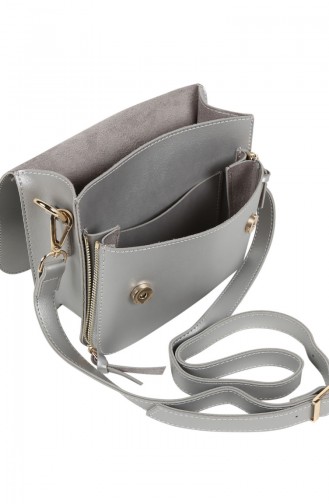 Gray Shoulder Bag 651LAS0733-01