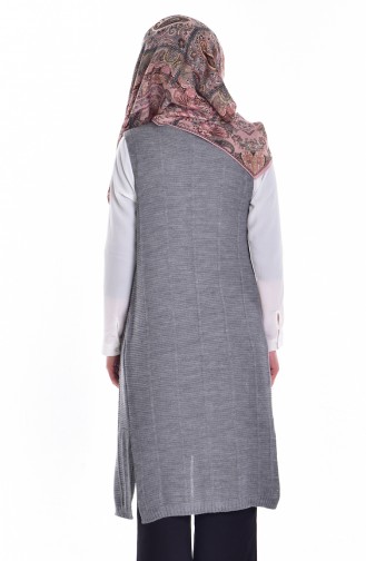 Triko Yelek 1106-06 Gri