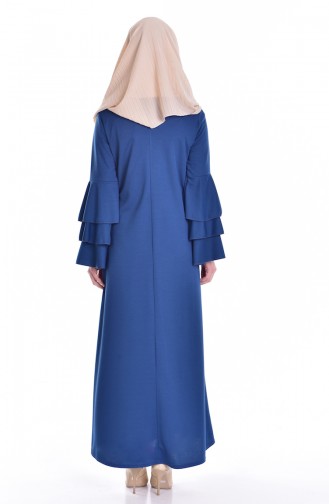 Indigo Hijab Dress 0032-04