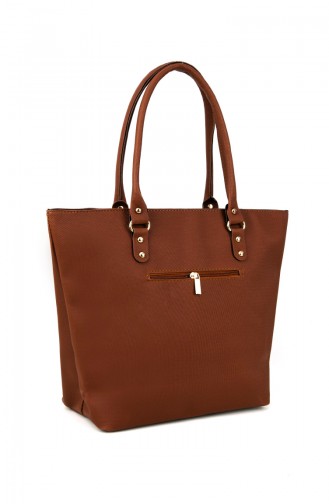 Brown Shoulder Bags 10283KA