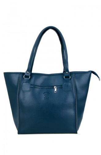 Navy Blue Shoulder Bag 10348LA