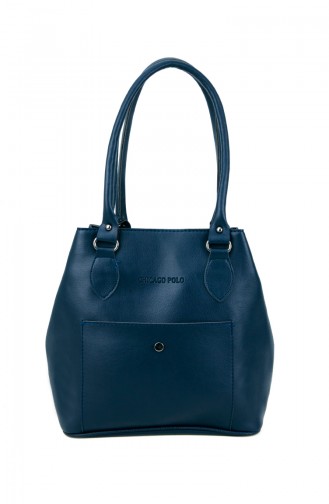 Navy Blue Shoulder Bag 10349LA