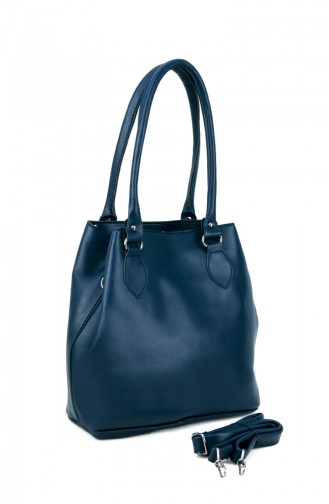 Navy Blue Shoulder Bags 10349LA