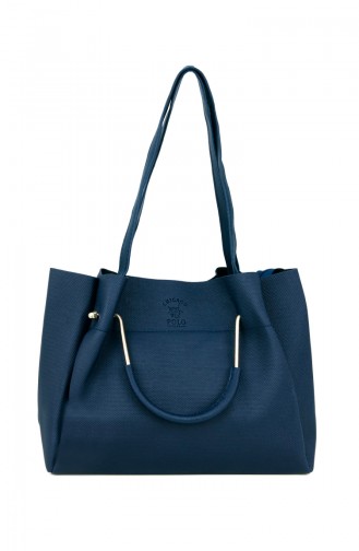 Navy Blue Shoulder Bag 10350LA
