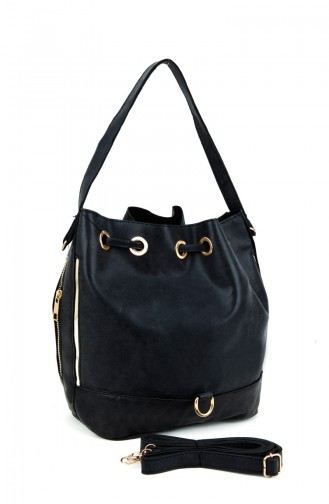 Black Shoulder Bags 10351SI