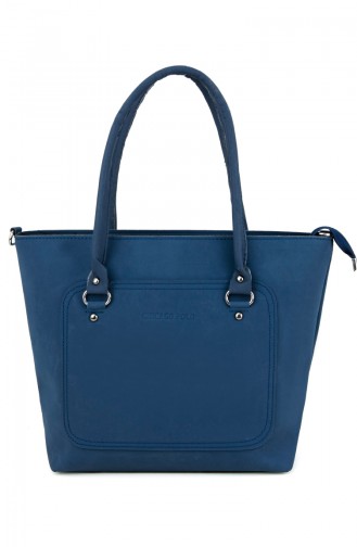 Navy Blue Shoulder Bags 10354LA