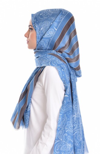 Blue Sjaal 0122-05