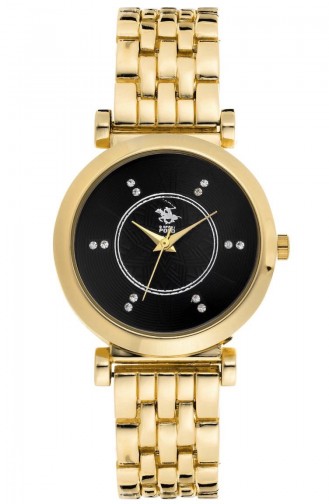 Golden Wrist Watch 17102