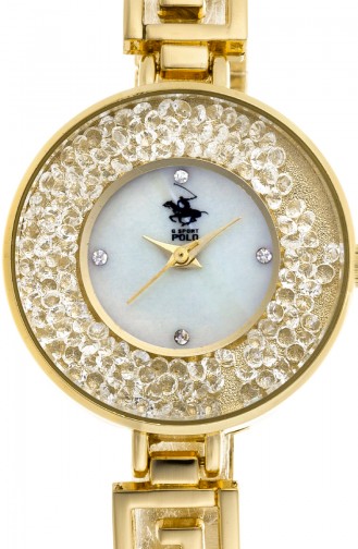 Golden Wrist Watch 17122