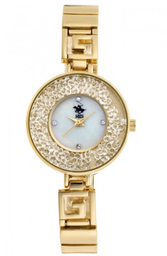 Golden Wrist Watch 17122