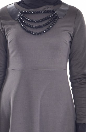 Khaki Hijab Kleider 2010-07