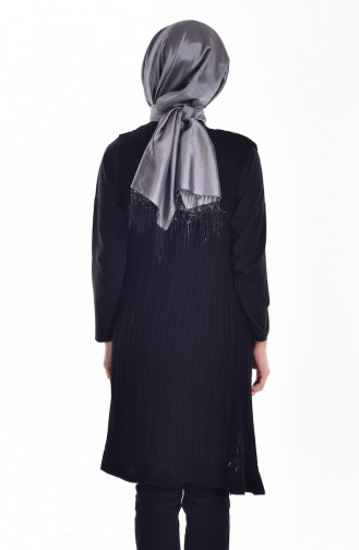 Triko Yelek 1108-02 Siyah