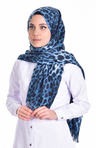 Oil Blue Sjaal 1150-03