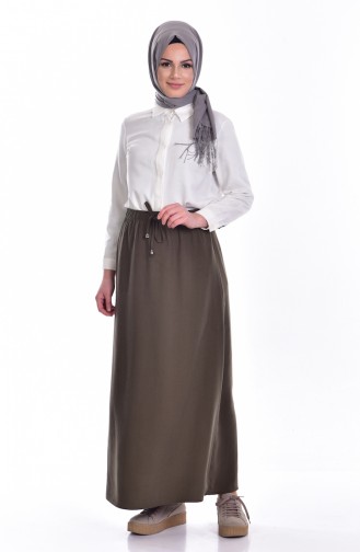 Khaki Skirt 1008-05