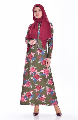 Hijab Kleid 5121-02 Khaki 5121-02
