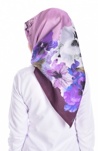 Purple Scarf 05