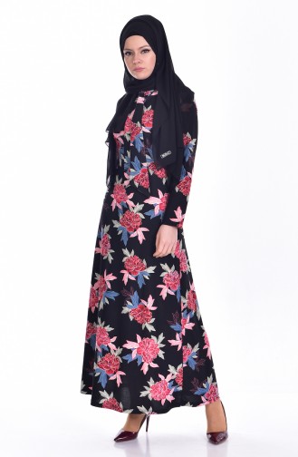Hijab Kleid 5121-04 Schwarz 5121-04