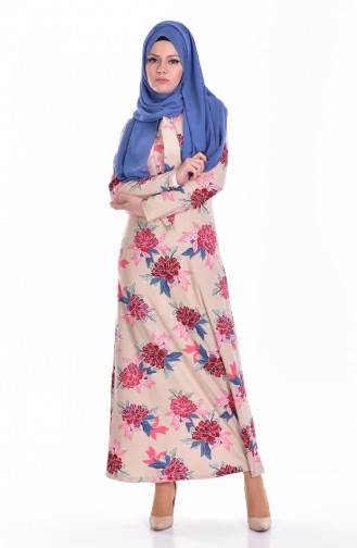 Hijab Kleid 5121-05 Nerz 5121-05
