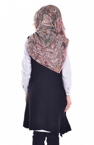 Triko Yelek 1109-01 Siyah