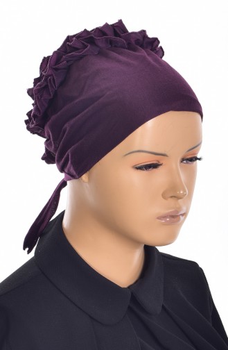 Bonnet Froufrous-03 Plum 03