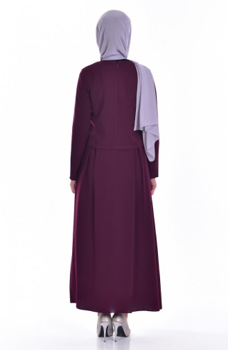 Skirt & Blouse Double Suit 0517-02 Mor 0517-02