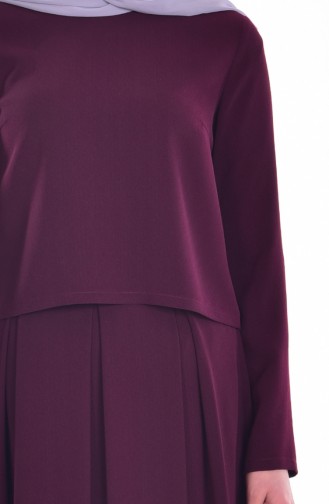 Skirt & Blouse Double Suit 0517-02 Mor 0517-02