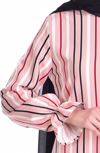 Ensemble Deux Pieces Tunique Pantalon 11150-02 Poudre Noir 11150-02