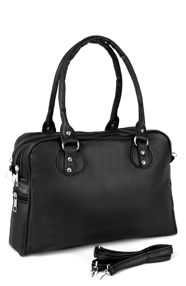 Black Shoulder Bags 10368SI Sefamerve