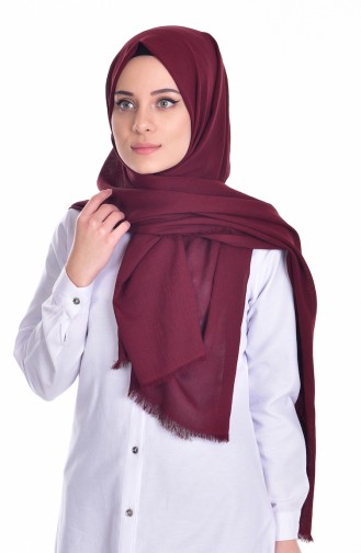 Dark Claret Red Sjaal 20