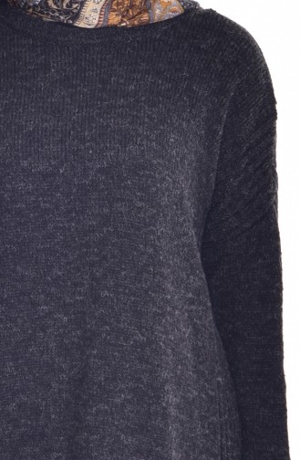 iLMEK Asymmetric Sweater 4033-06 Anthracite 4033-06