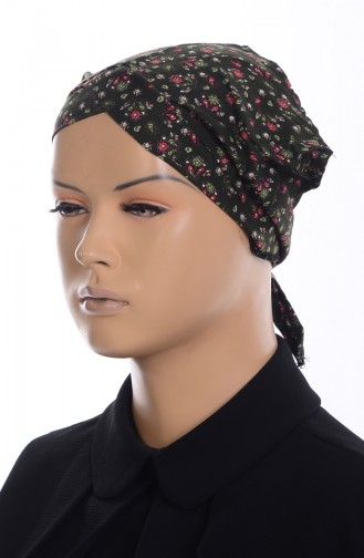 Bonnet Bandana a Motifs-02 Vert Militaire 02
