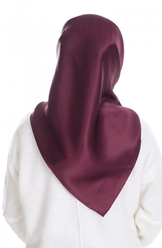 Armine Reine Seidenkopftuch 10001-08 Weinrot 10001-08